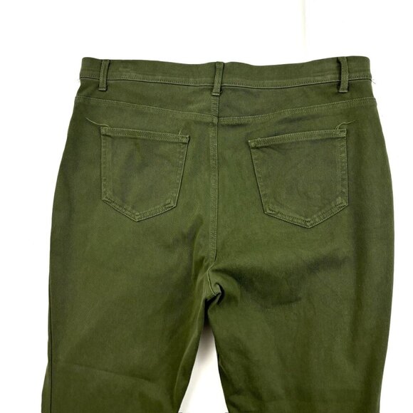 Time And tru Pull On Jegging Women's size 20 Green Denim jeans - Picture 4 of 4